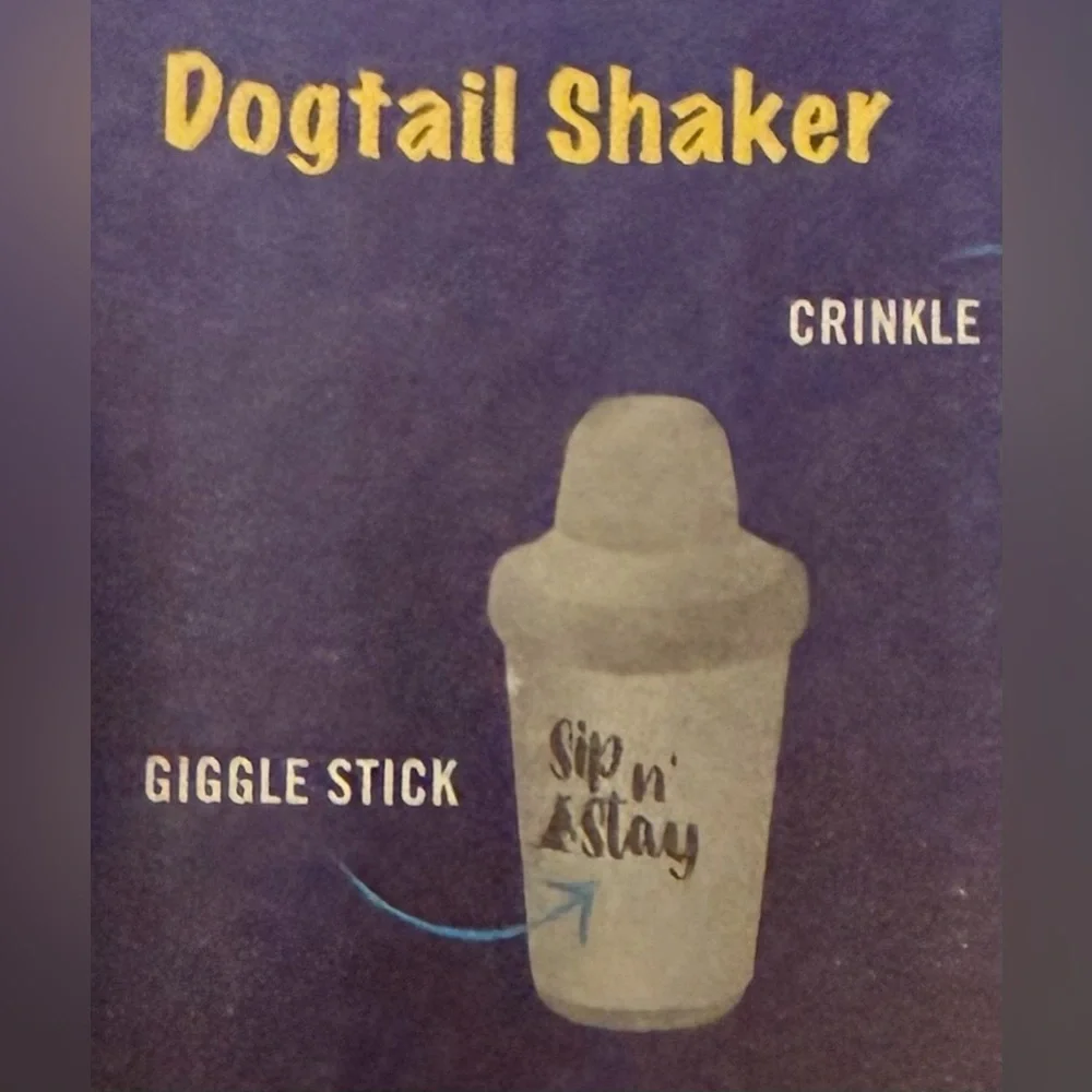 Plush Giggle Stick Shaker Toy L/M/S Dogs  For A Hilarious Sound
